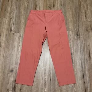 Kirkland Salmon Pink Active Tech Capri Cropped Travel Pants Women’s Size 8